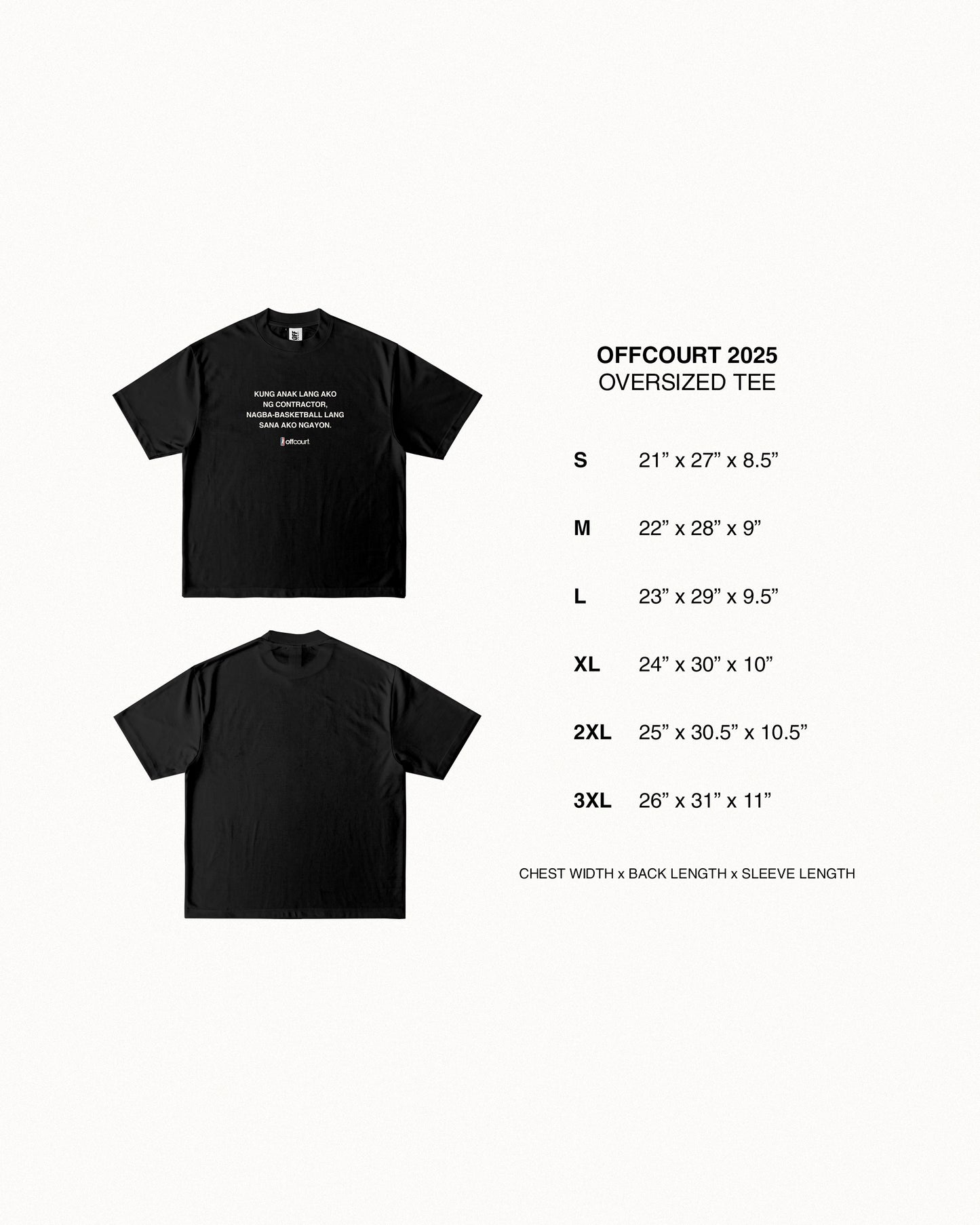 "Contractor" Oversized Graphic Tee