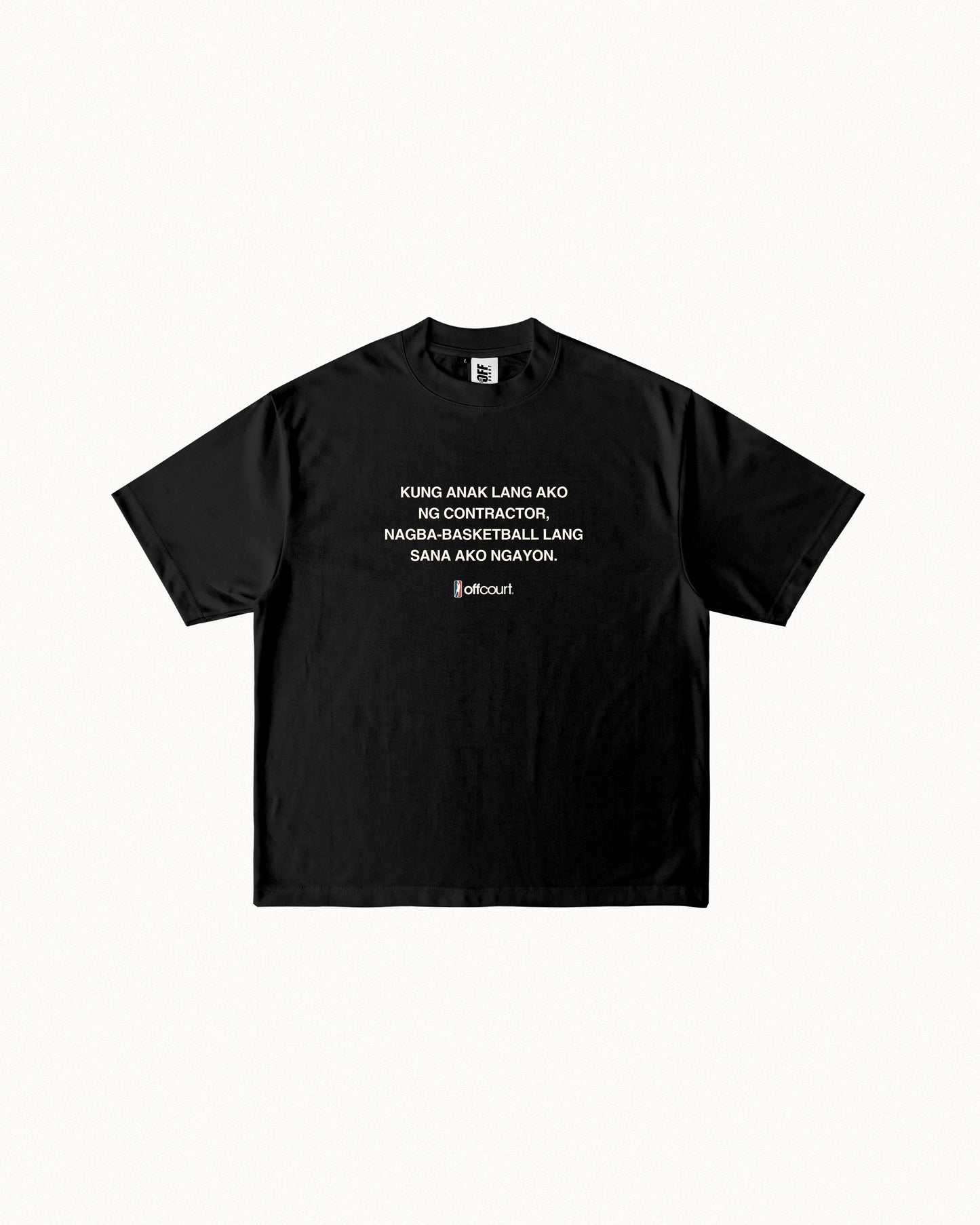 "Contractor" Oversized Graphic Tee