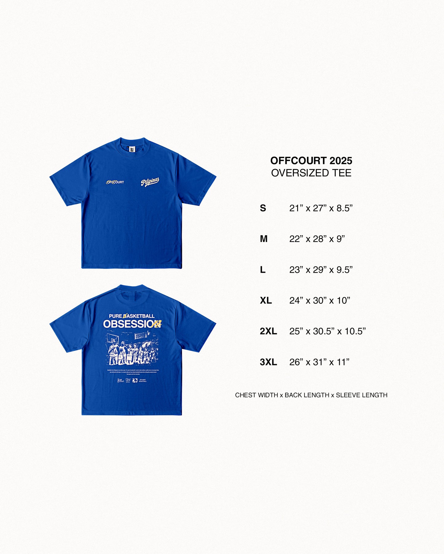 "Pure Basketball Obsession" Gilas Graphic Tee