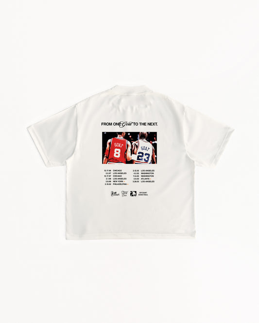 "Legacy Series" Off-white Boxy Tee