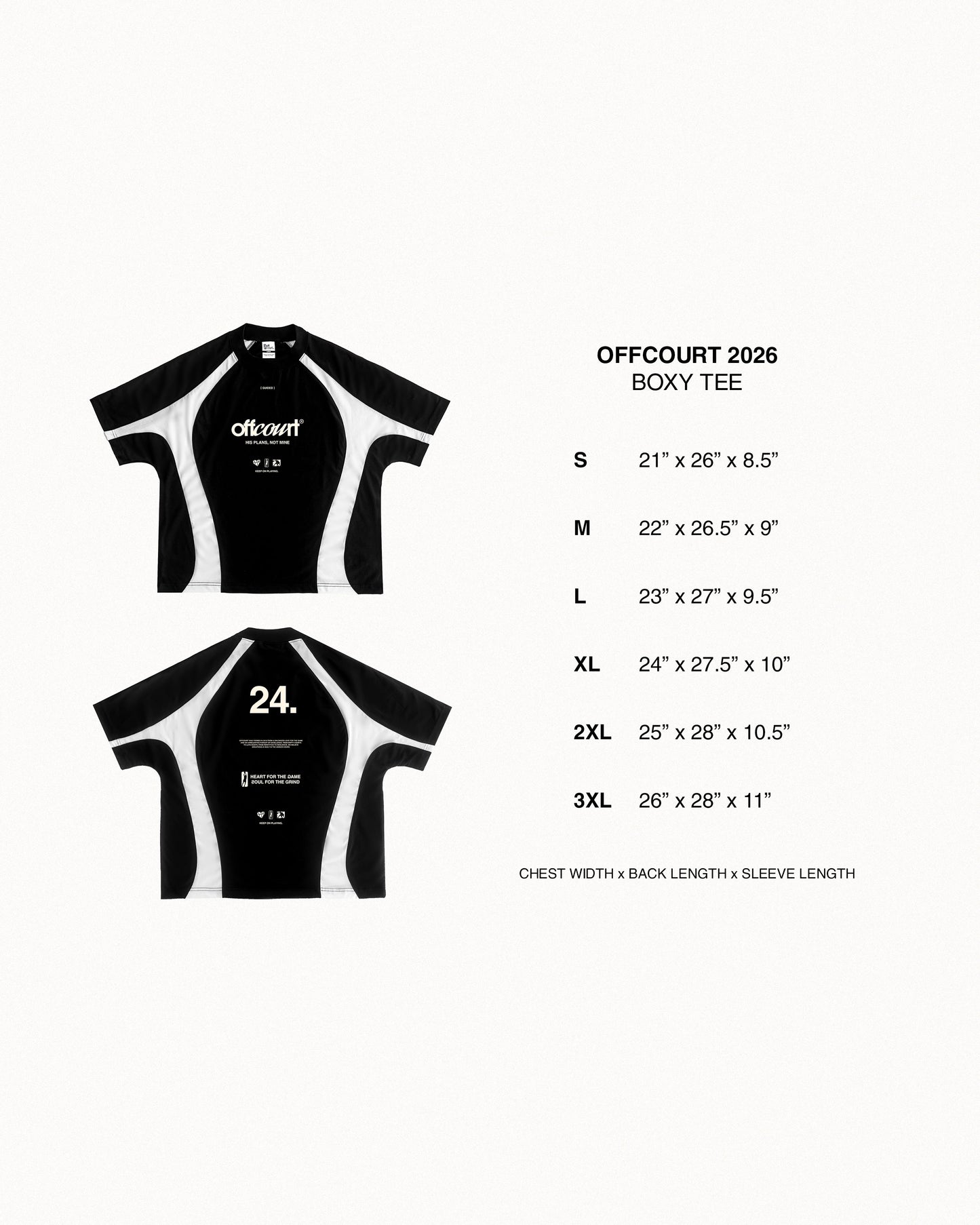 "Manifest" Boxy Panel Tee