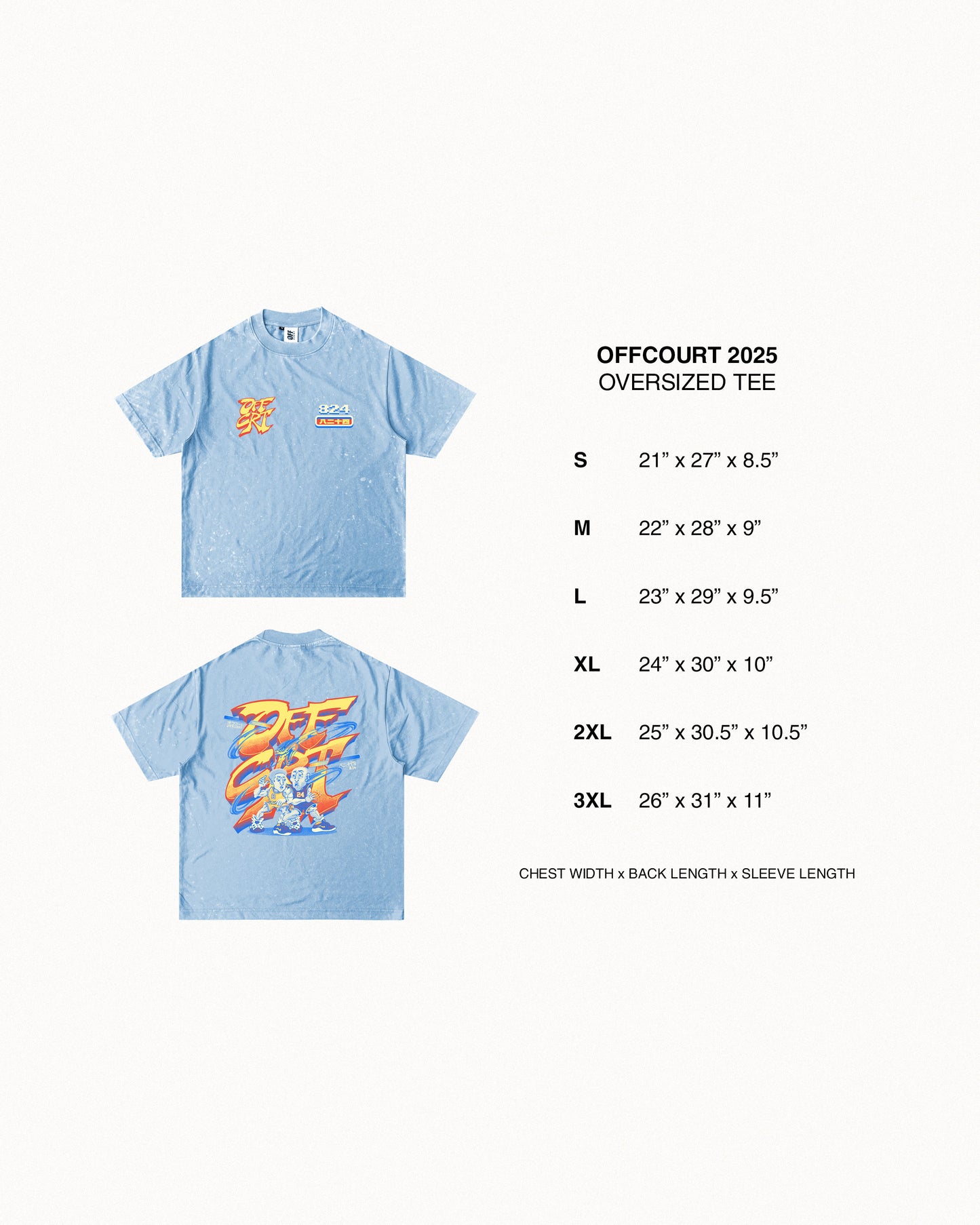 OFFCOURT x The Rawbot "Orochi Arcadia" Graphic Tee