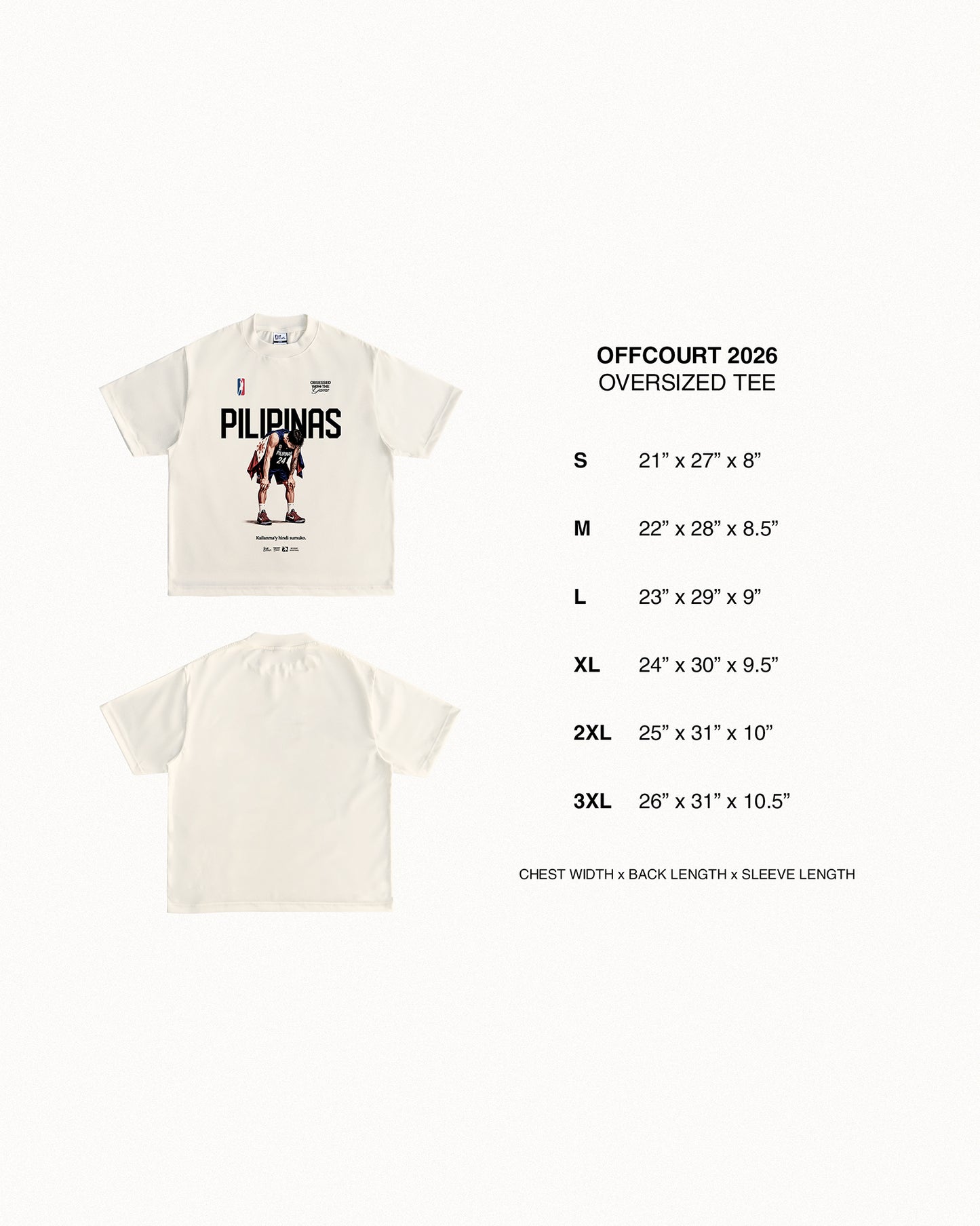 "Puso" Pilipinas Independence Day Graphic Tee