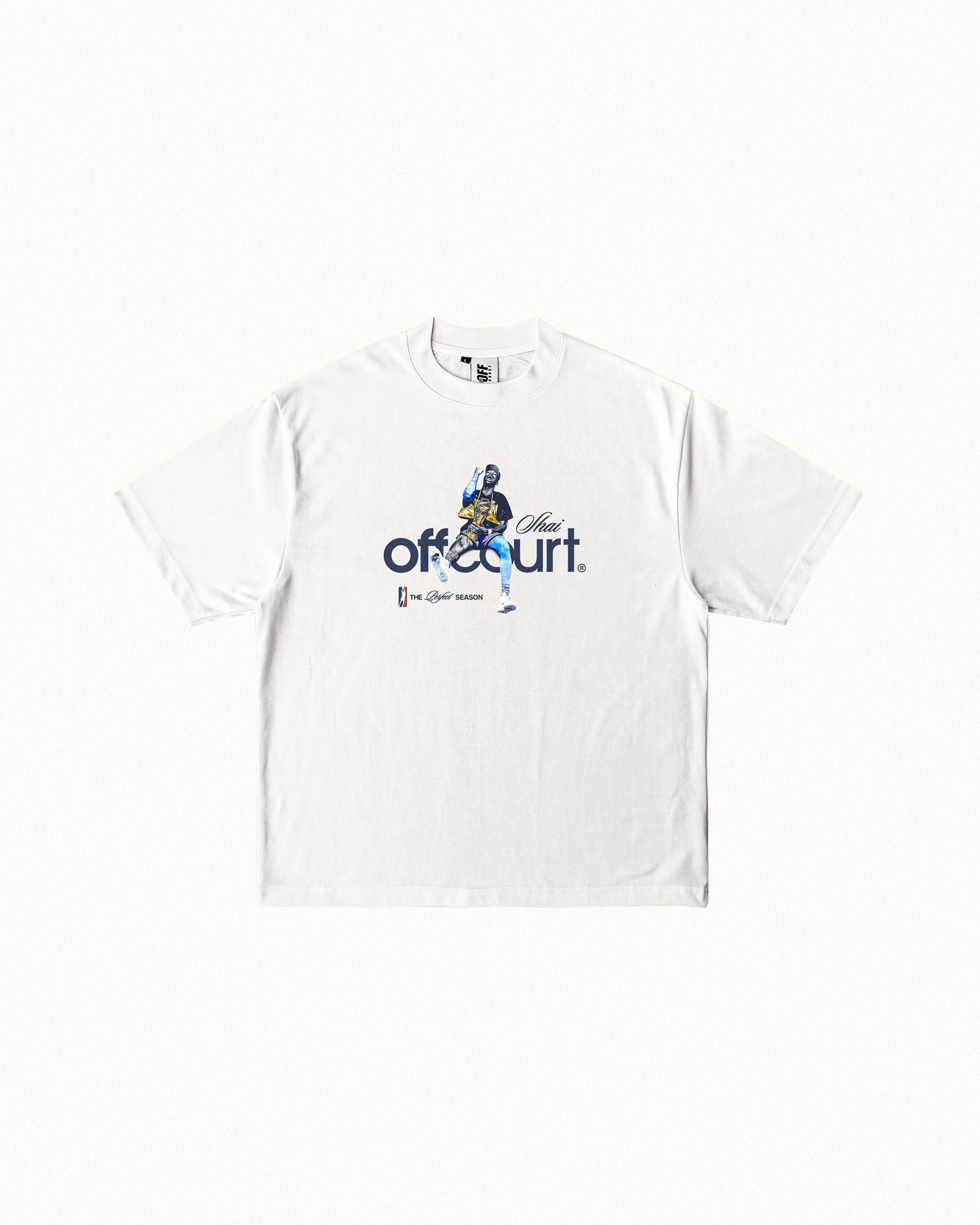 "Perfect Season" Shai Off-White Graphic Tee