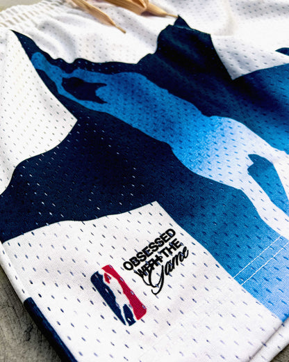 "All-Star" Cream Mesh Shorts