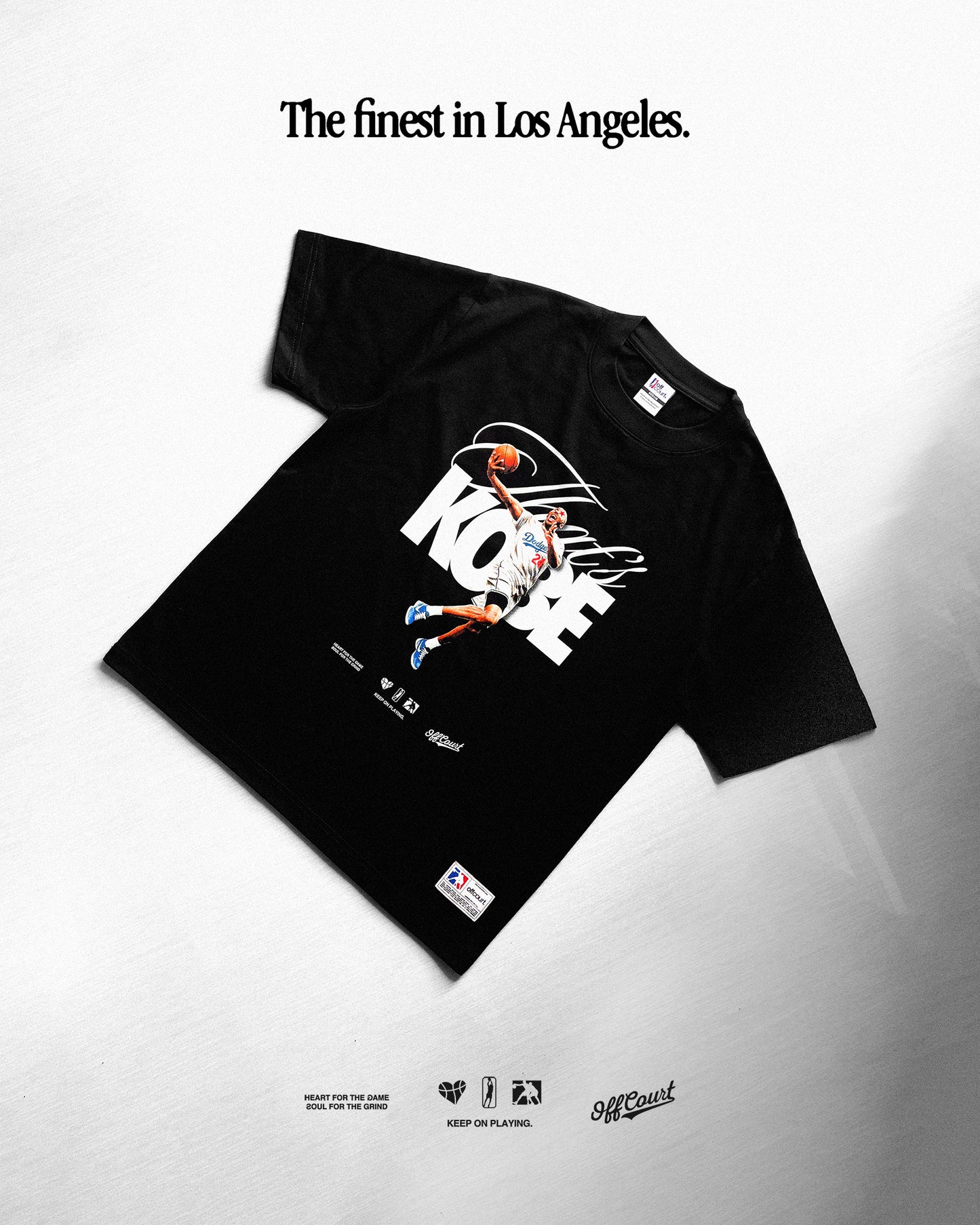 "Black Dodger" Mamba Graphic Tee