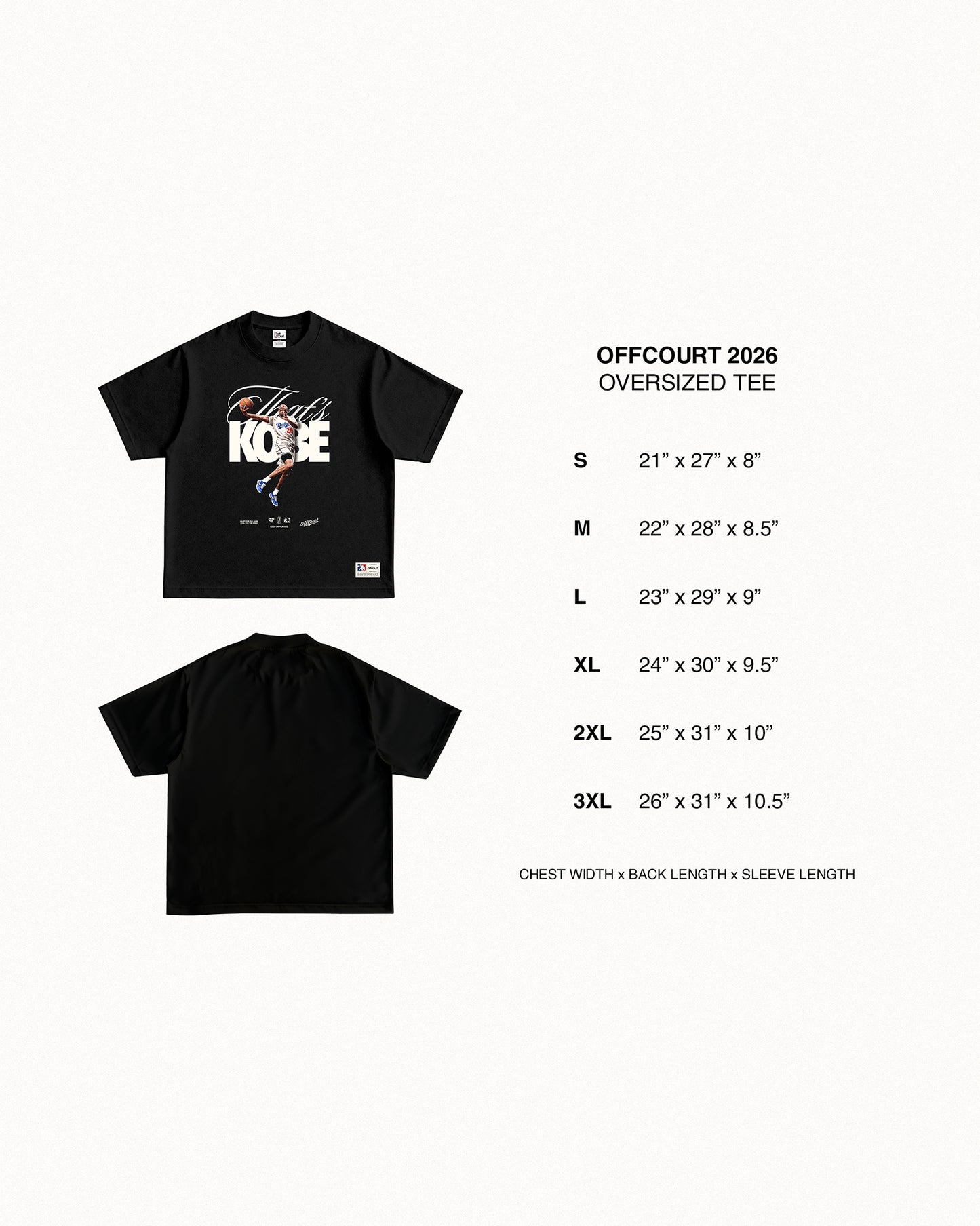 "Black Dodger" Mamba Graphic Tee