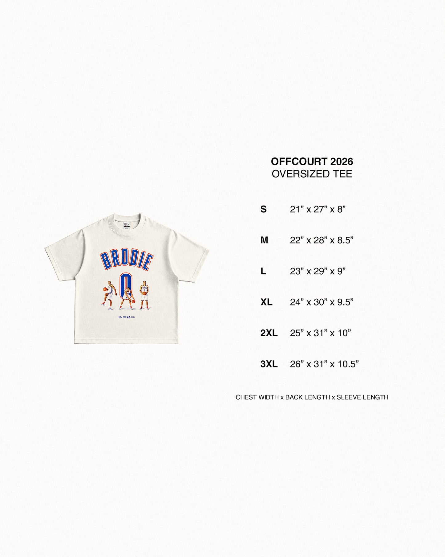 "Brodie" Westbrook Tribute Graphic Tee