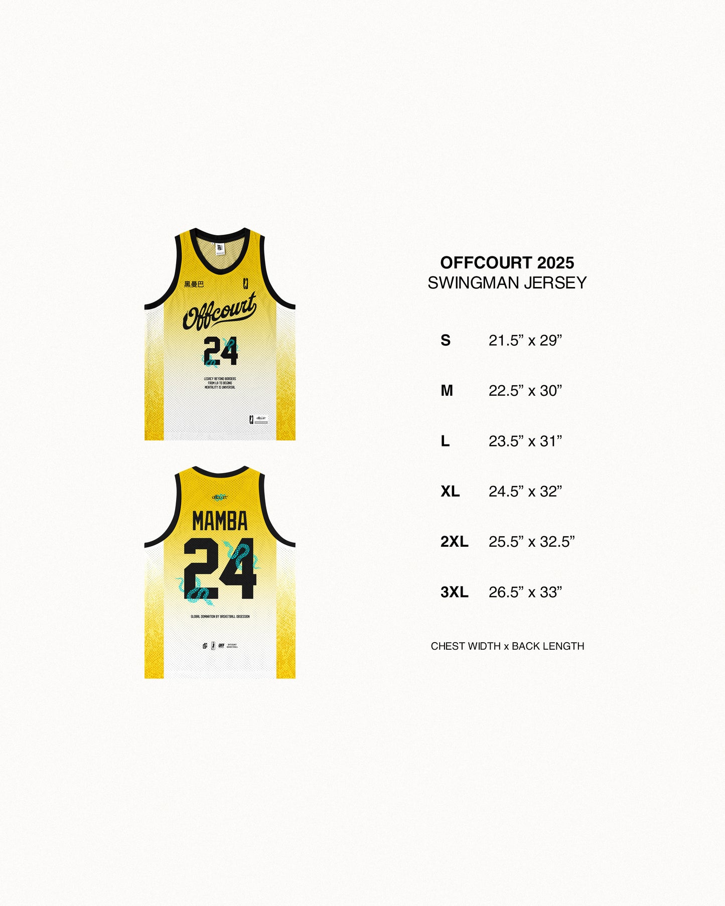 "CHBL" Premium Swingman Mesh Jersey