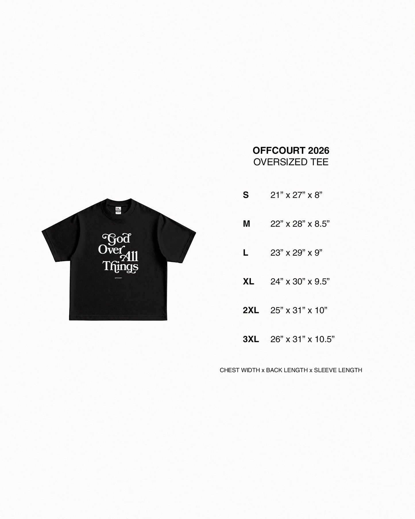 "GOAT" Oversized Graphic Tee