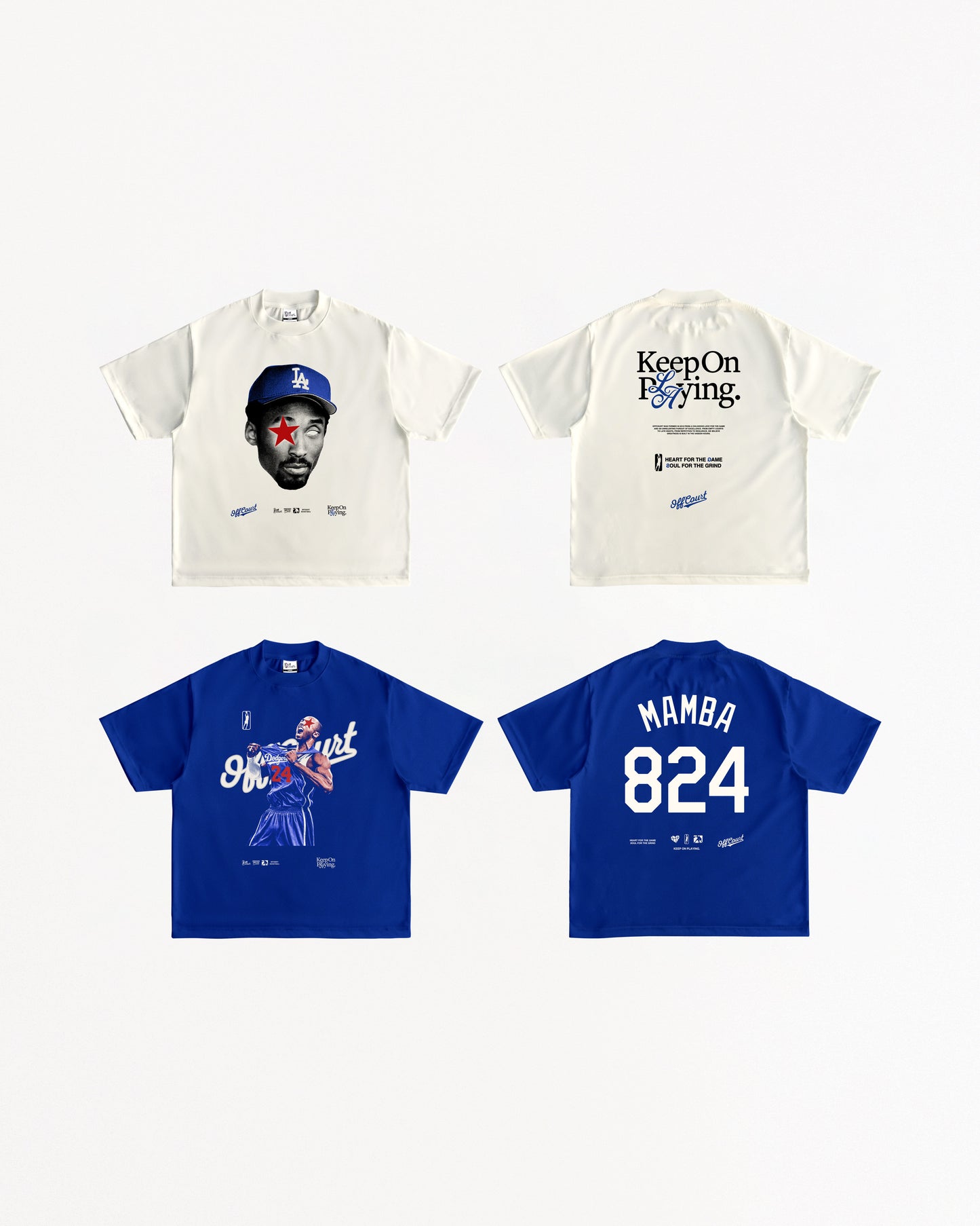 "Mamba Dodger Pack" Graphic Tees