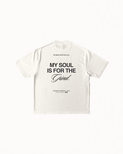 Year VI "Determination" Off-white Graphic Tee