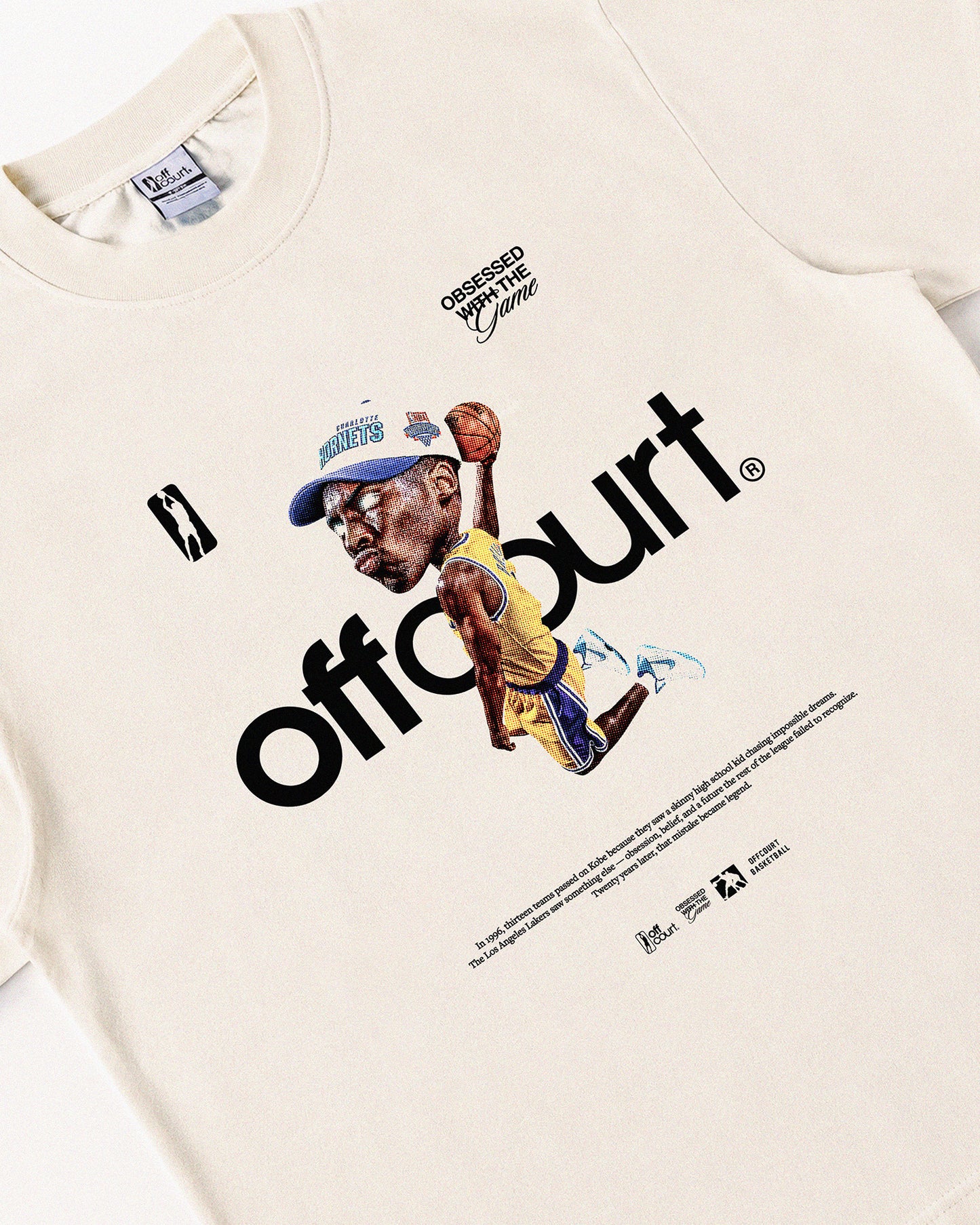 "Draft Day" Kobe Cream Graphic Tee