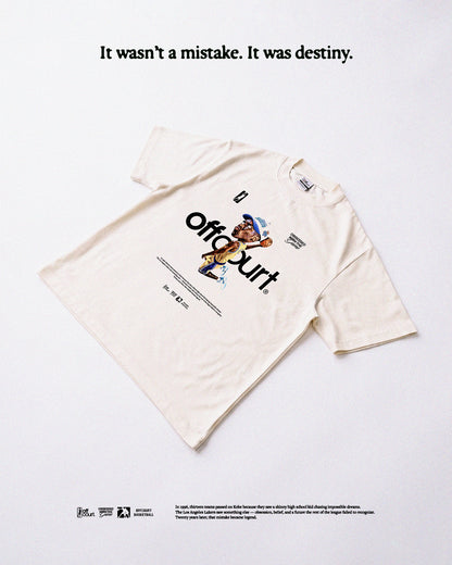 "Draft Day" Kobe Cream Graphic Tee