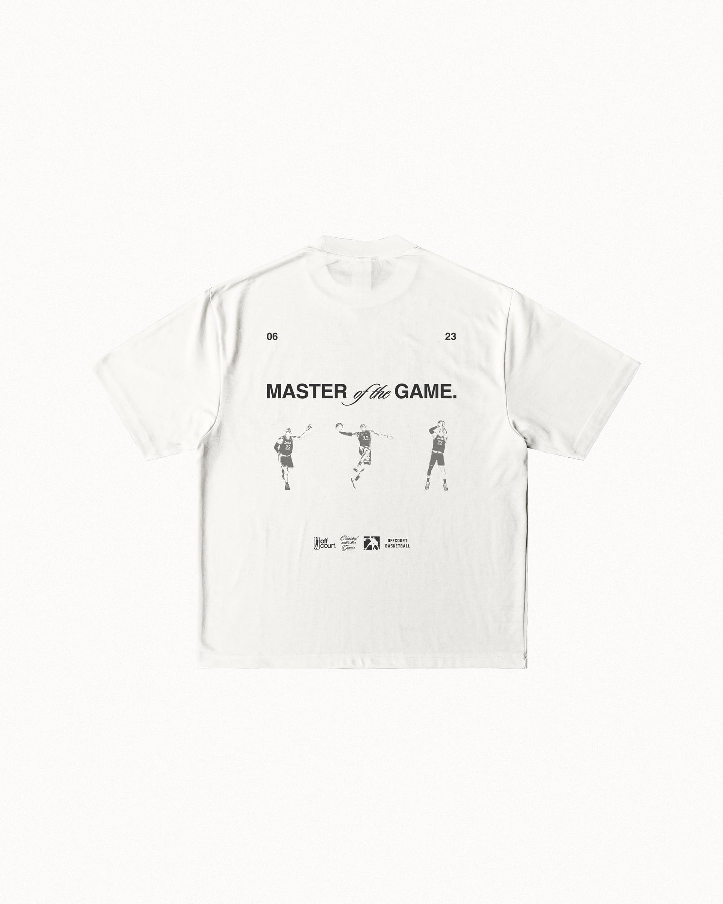 "Master of the Game" Off-white Graphic Tee