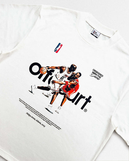 "Legacy Series" Off-white Boxy Tee