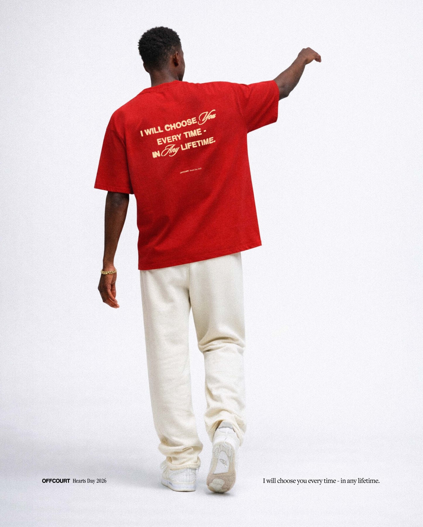 "Love You Always" Red Boxy Tee