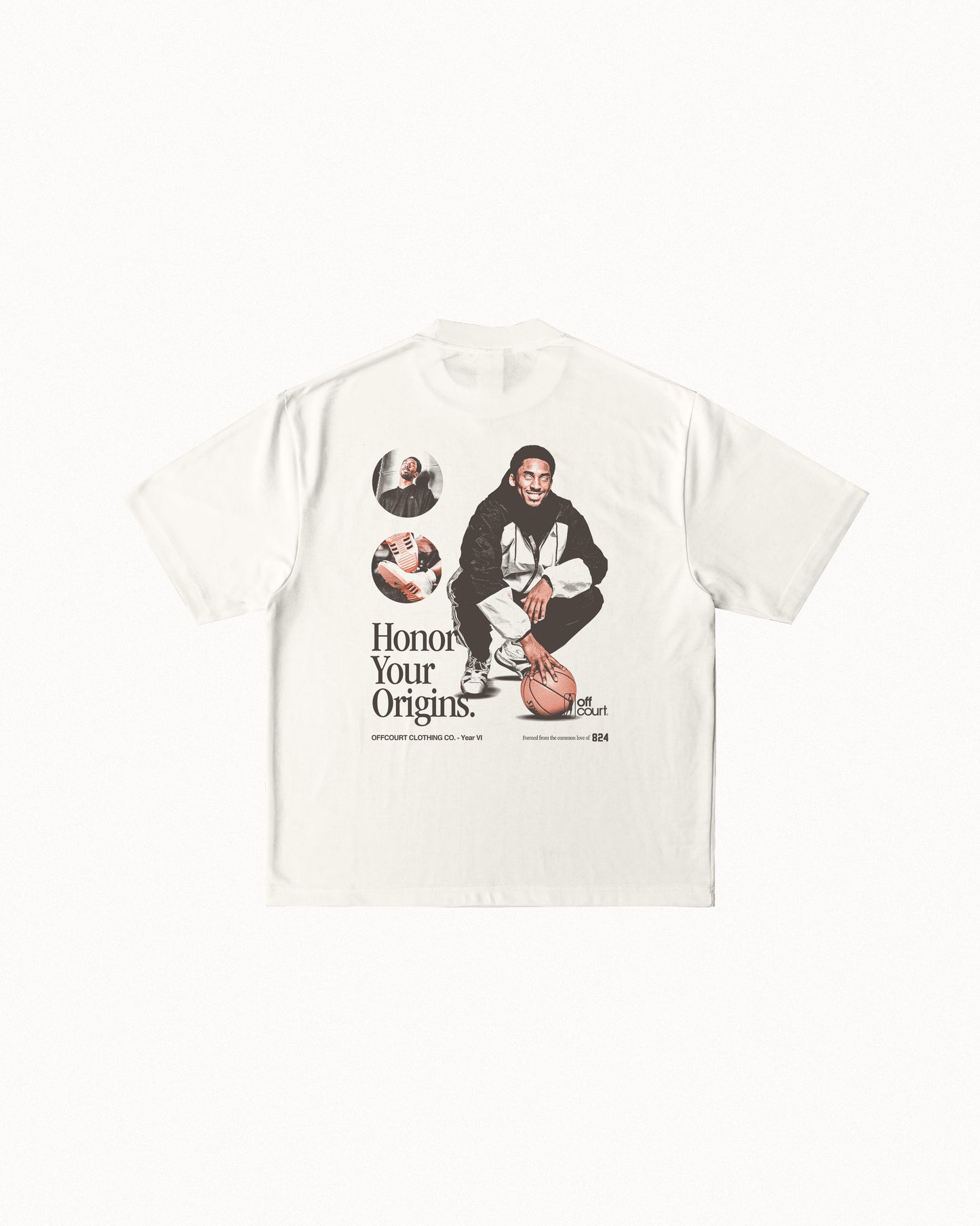 Year VI "Origins" Off-White Graphic Tee