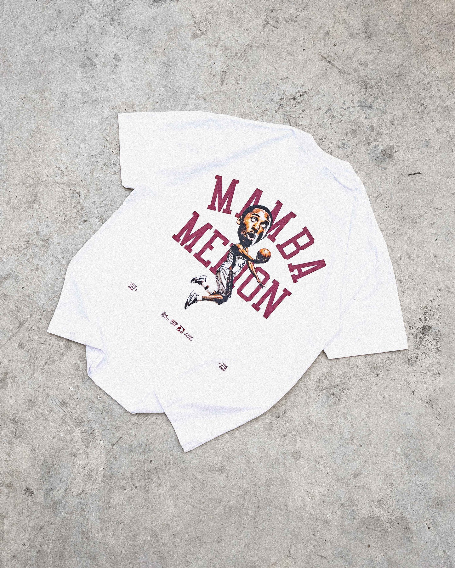 "Mamba Merion" State Champs White Graphic Tee