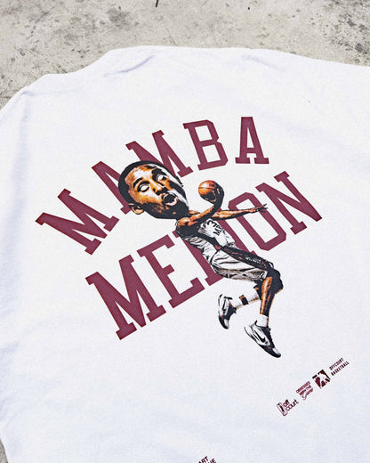 "Mamba Merion" State Champs White Graphic Tee