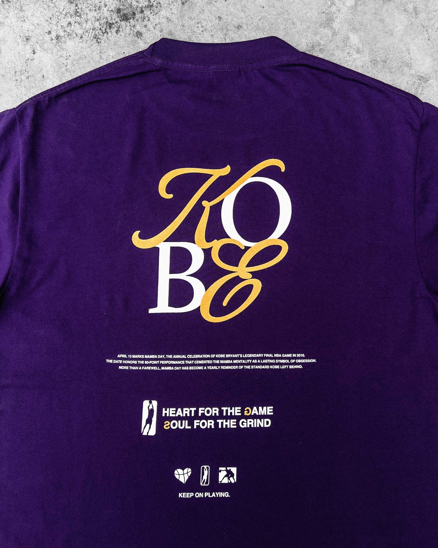 "Never Forgotten" Mamba Day Graphic Tee
