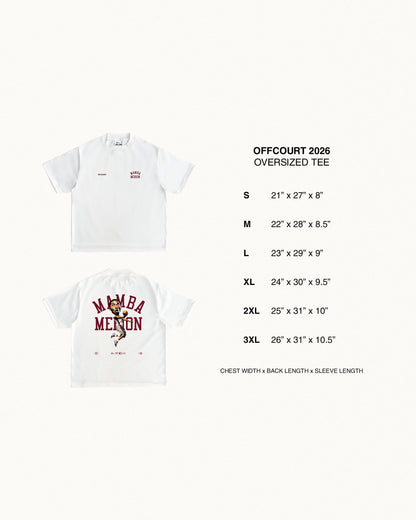 "Mamba Merion" State Champs White Graphic Tee