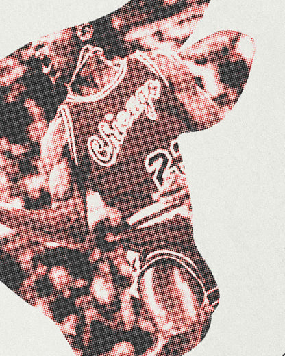 Mike "Burning Passion" Off-White Graphic Tee