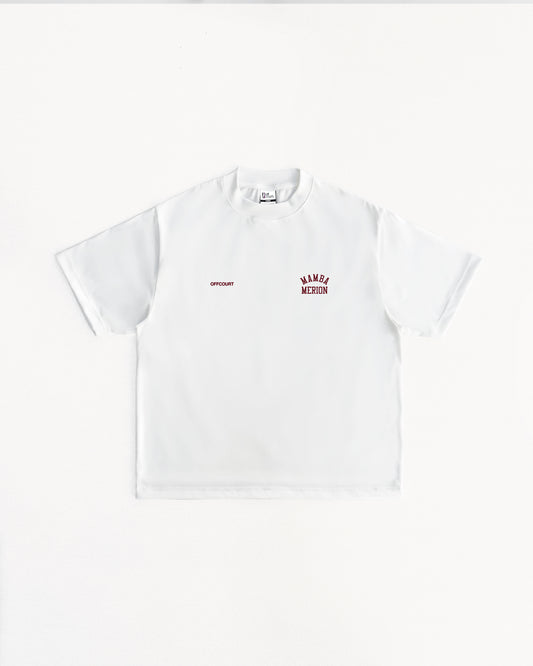 "Mamba Merion" State Champs White Graphic Tee