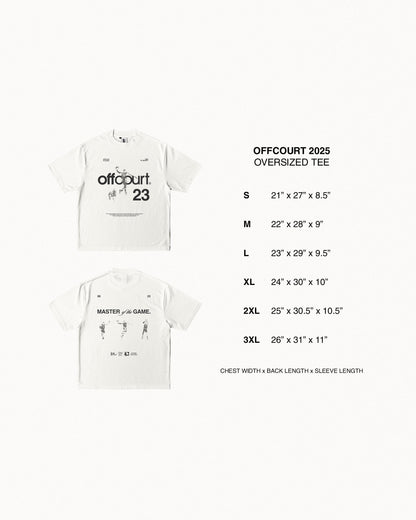 "Master of the Game" Off-white Graphic Tee