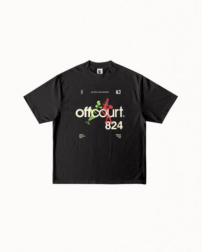 "Mean Season 824" Kobe Black Graphic Tee