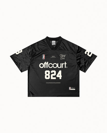 Year VI "Obsession 824" Cropped Mesh Football Jersey