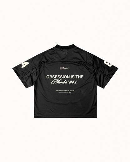 Year VI "Obsession 824" Cropped Mesh Football Jersey