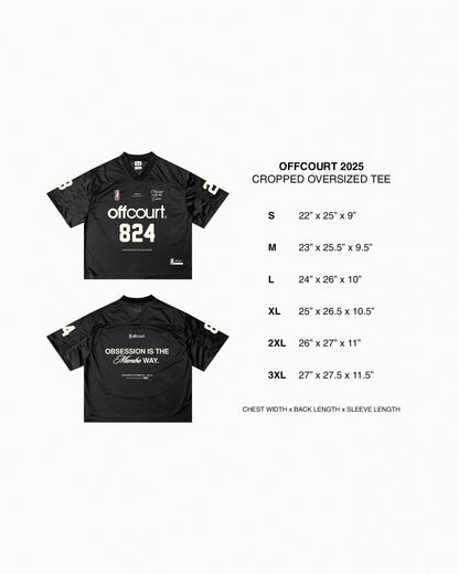 Year VI "Obsession 824" Cropped Mesh Football Jersey