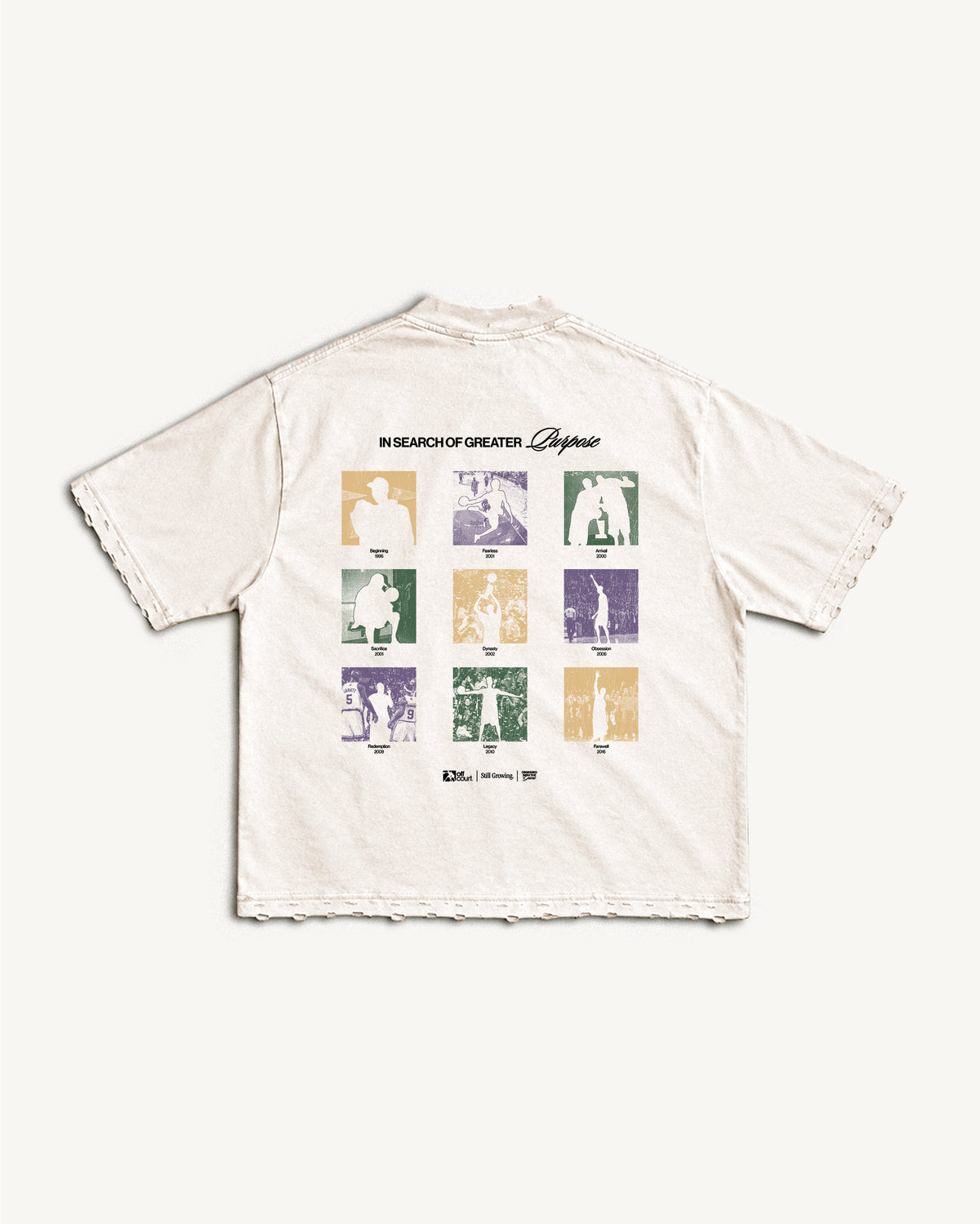 Year VII "Gallery" Kobe Moments Distressed Vintage Boxy Tee
