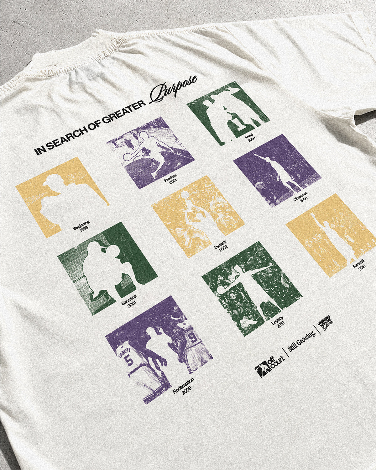Year VII "Gallery" Kobe Moments Distressed Vintage Boxy Tee