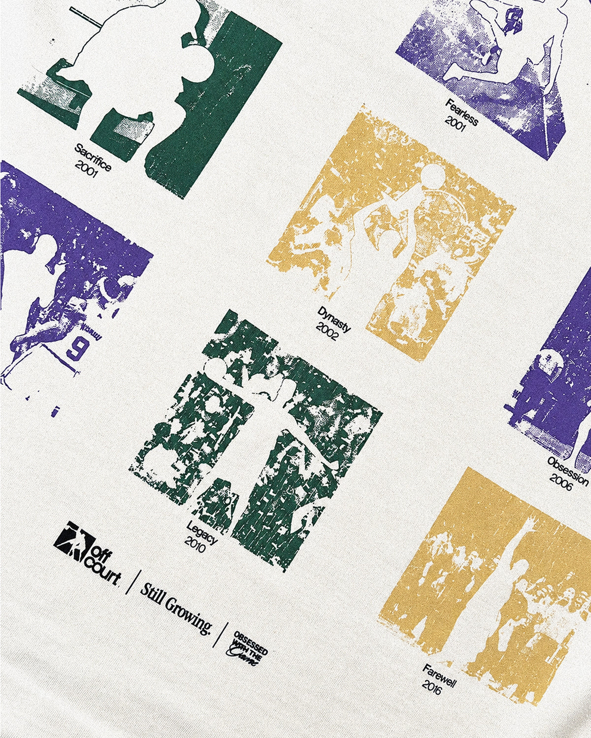 Year VII "Gallery" Kobe Moments Distressed Vintage Boxy Tee