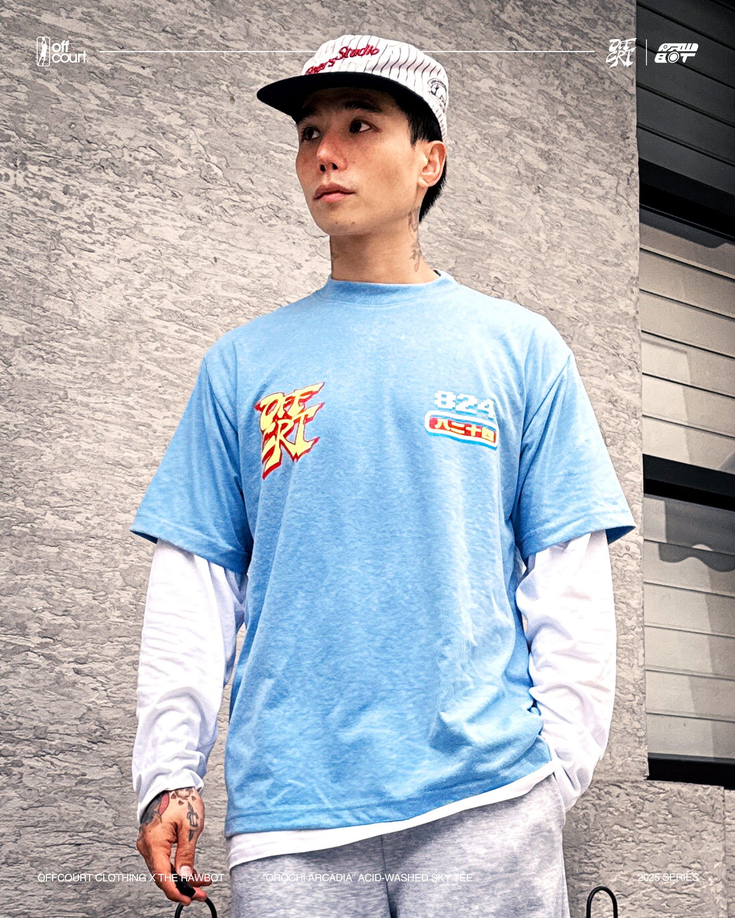 OFFCOURT x The Rawbot "Orochi Arcadia" Graphic Tee