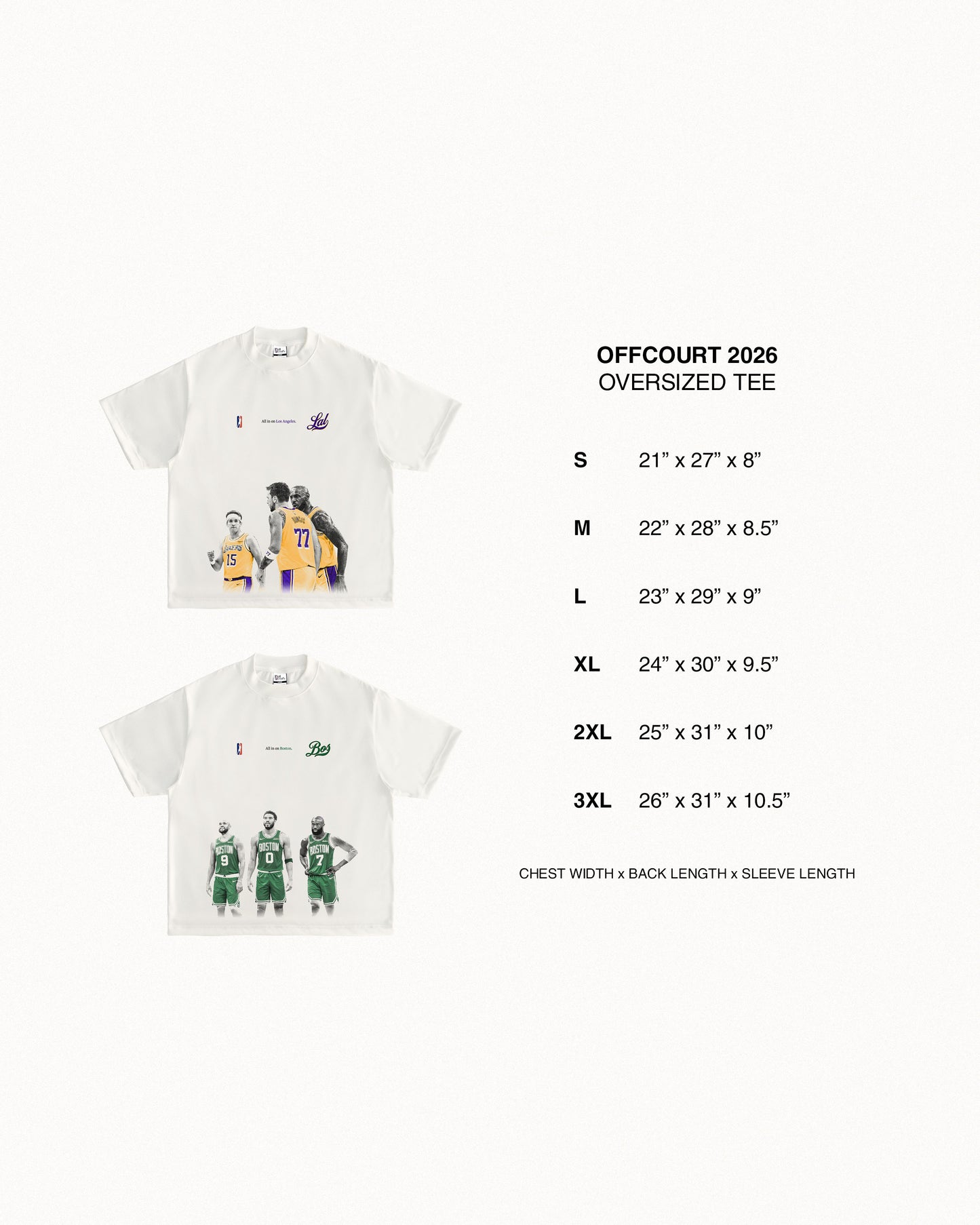"Ring Season 2026" Playoffs 1st Round Graphic Tees