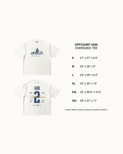 "Perfect Season" Shai Off-White Graphic Tee