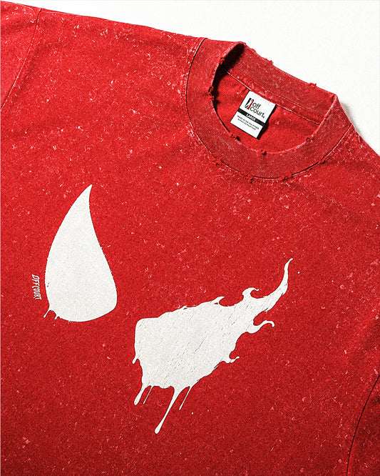 "Fractured Persona" Spidey Distressed Vintage Boxy Tee