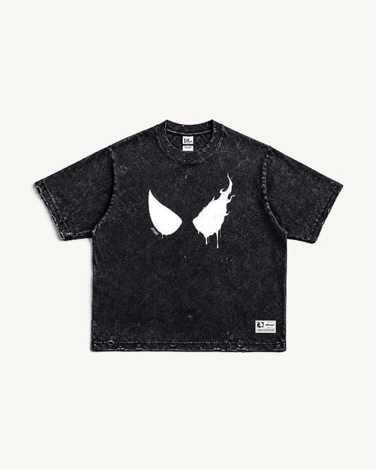 "Dark Persona" Spidey Distressed Vintage Boxy Tee