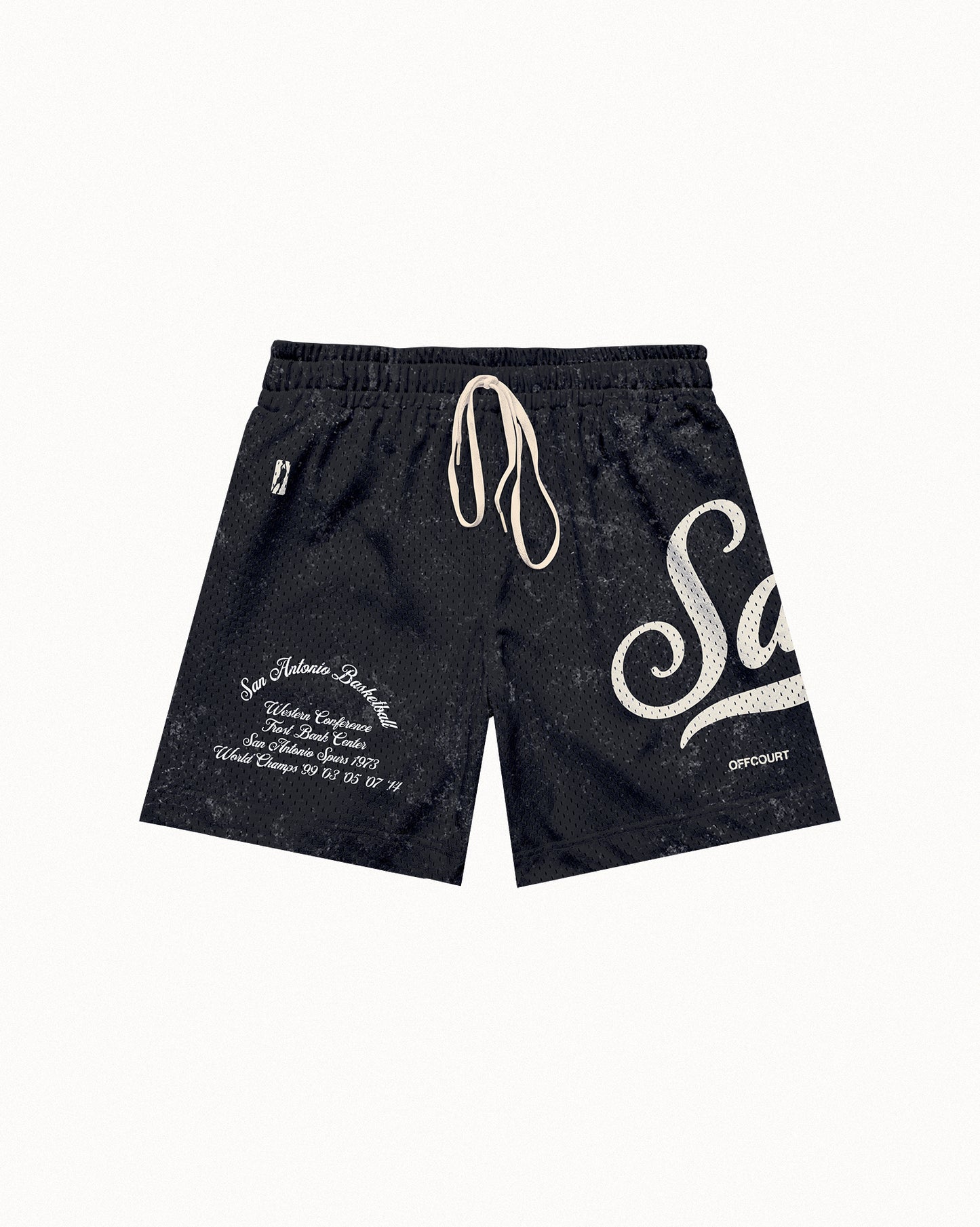 "2026 Finals" NYK vs SAS Acid Mesh Shorts