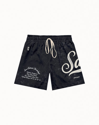 "2026 Finals" NYK vs SAS Acid Mesh Shorts