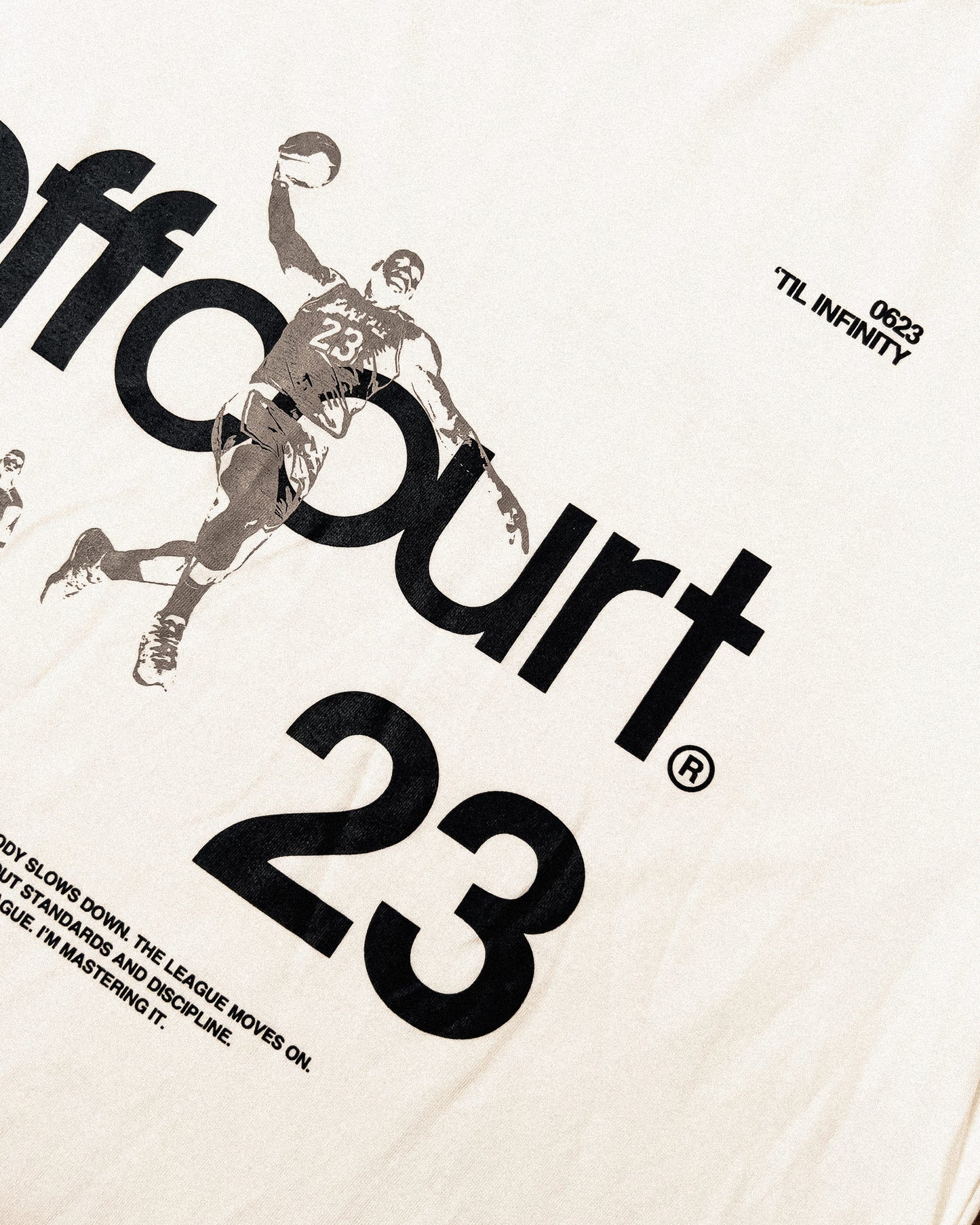 "Master of the Game" Off-white Graphic Tee