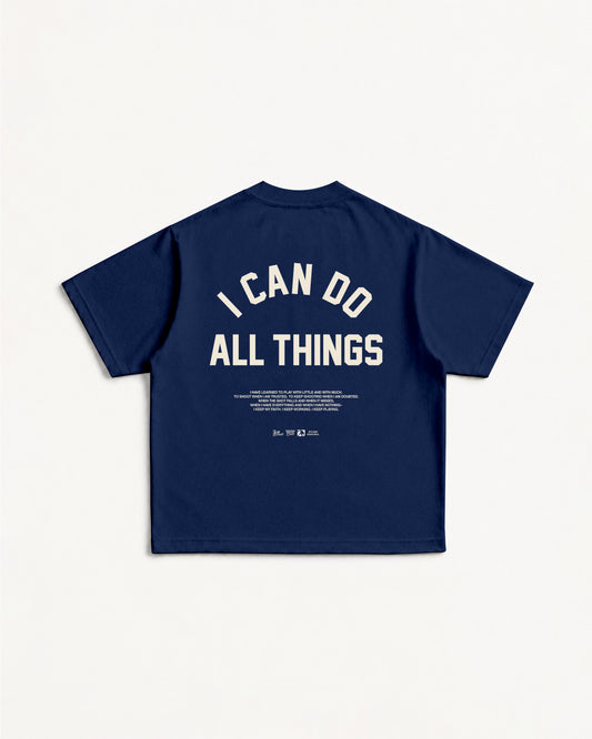 "I Can Do All Things" Oversized Graphic Tee