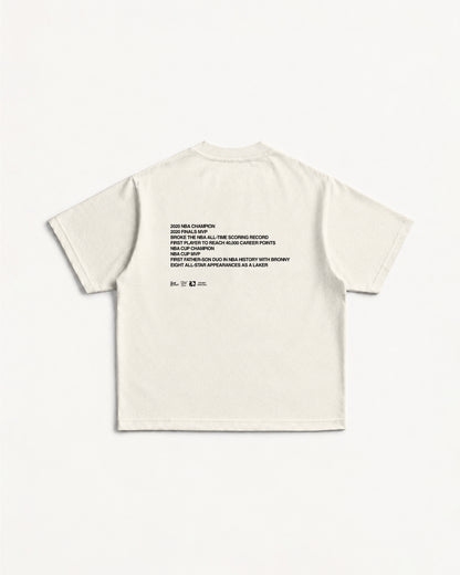 "The Hollywood Chapter" Bron Tribute Oversized Graphic Tee