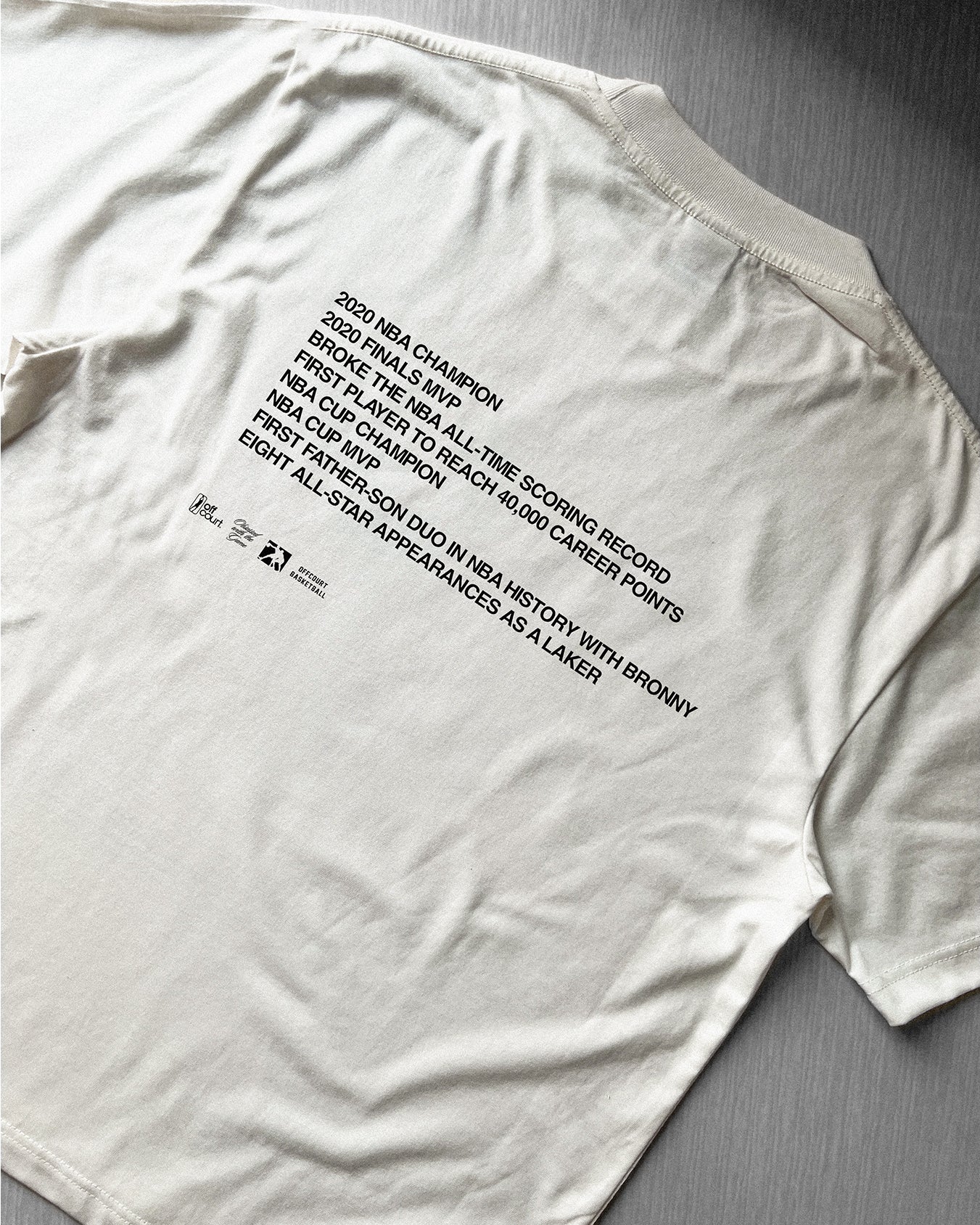"The Hollywood Chapter" Bron Tribute Oversized Graphic Tee