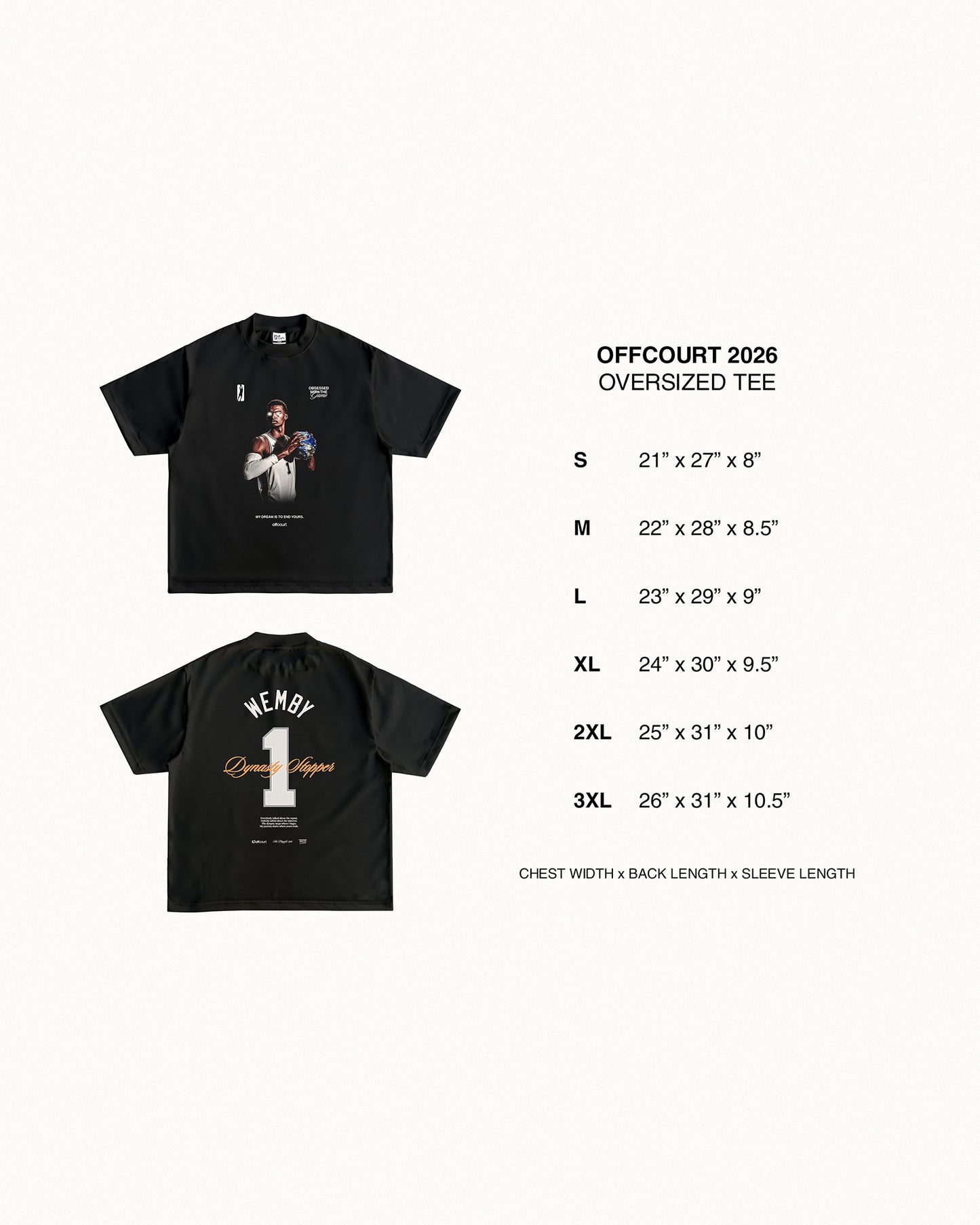 "Dynasty Stopper" Wemby Finals Graphic Tee