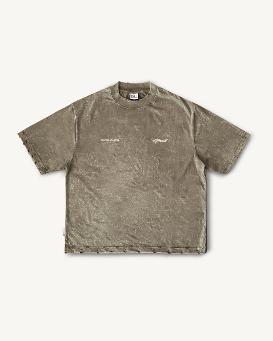 Crafted Athletics "Lux" Distressed Vintage Boxy Tees